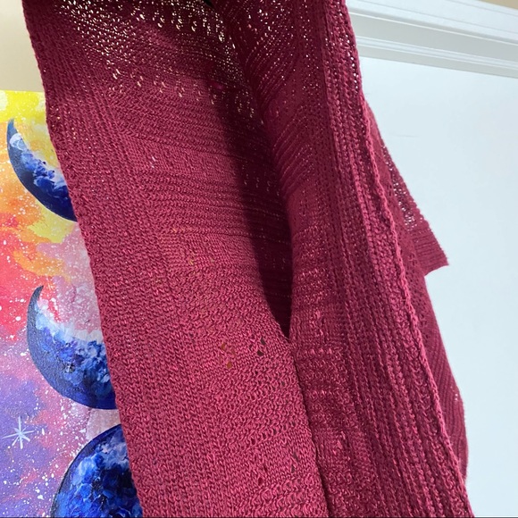 🎉5/$15 CLEAR OUT SALE!🎉 Christopher & Banks NWT Open Knit Cardigan - Picture 2 of 4